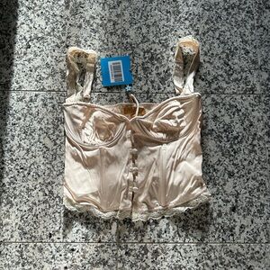 Verge Girl Lace Bustier Size 4 NWT